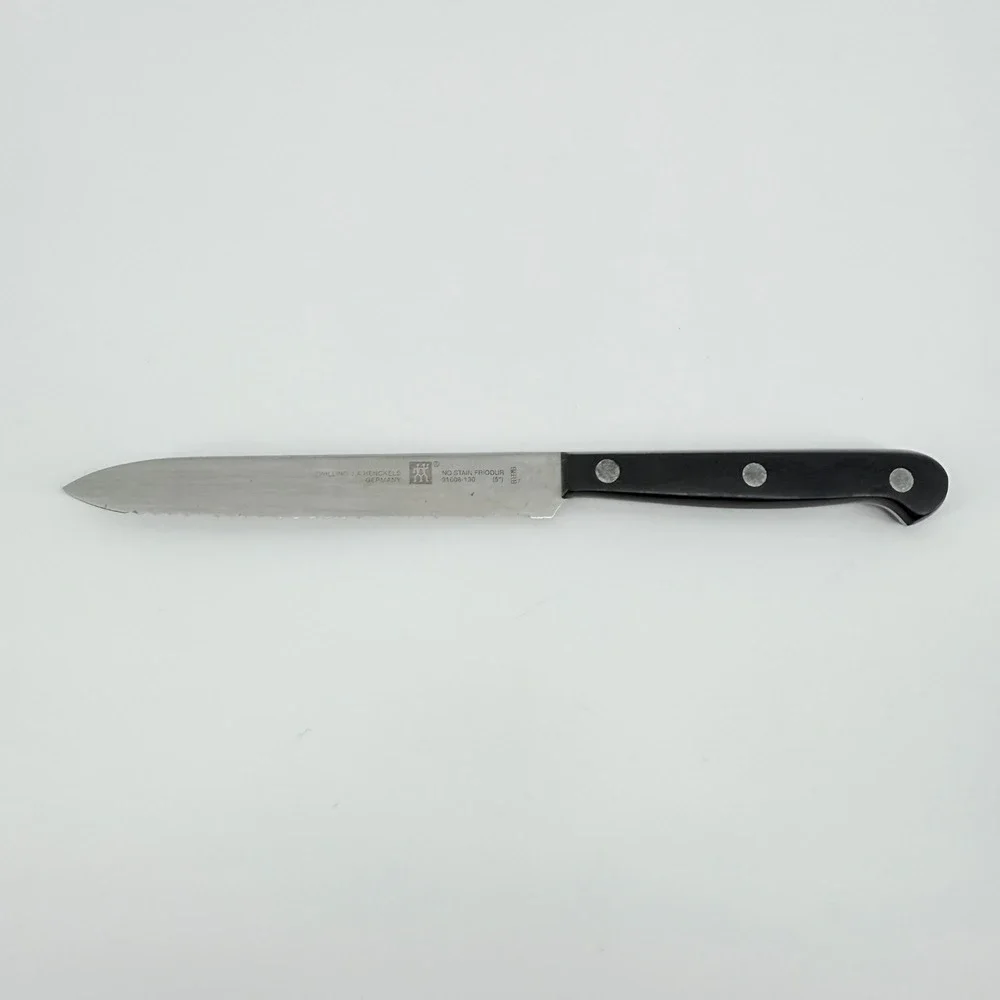 Zwilling JA Henckels 5 Inch Serrated Utility Knife Friodur 31608-130 Germany